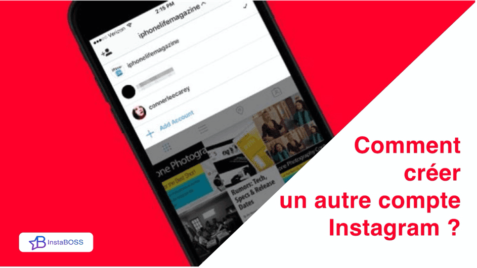 Cover Image for Comment créer un autre compte instagram sur l'application ?