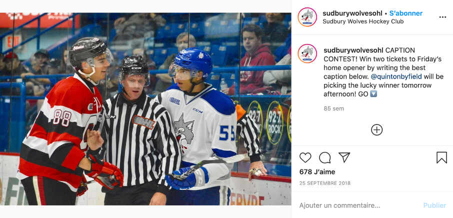 jeu concours instagram subdurywolves