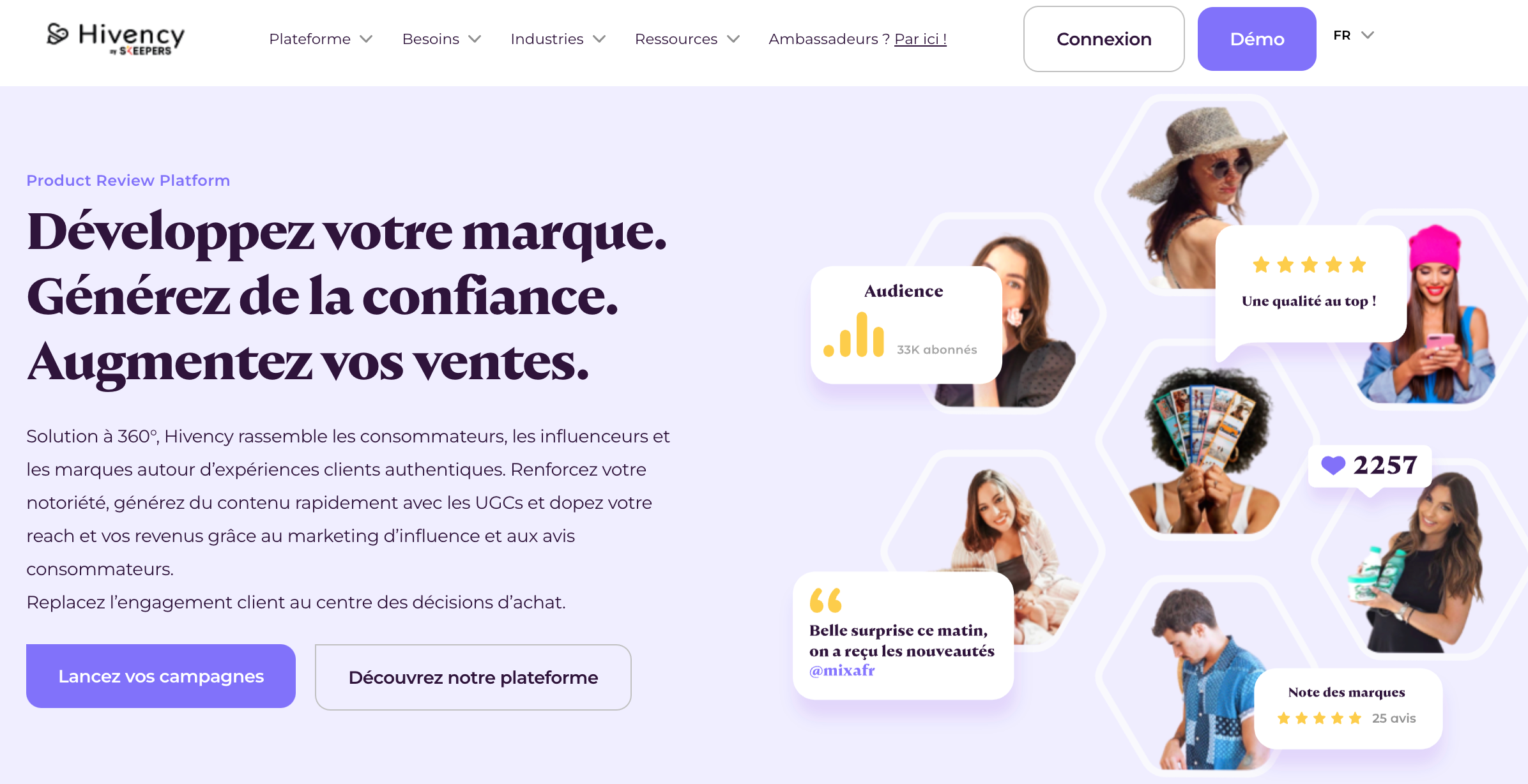 lancer des campagnes d'influence pour gagner des abonnés