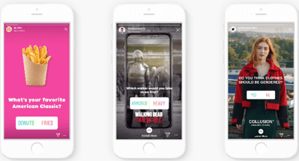story instagram exemple