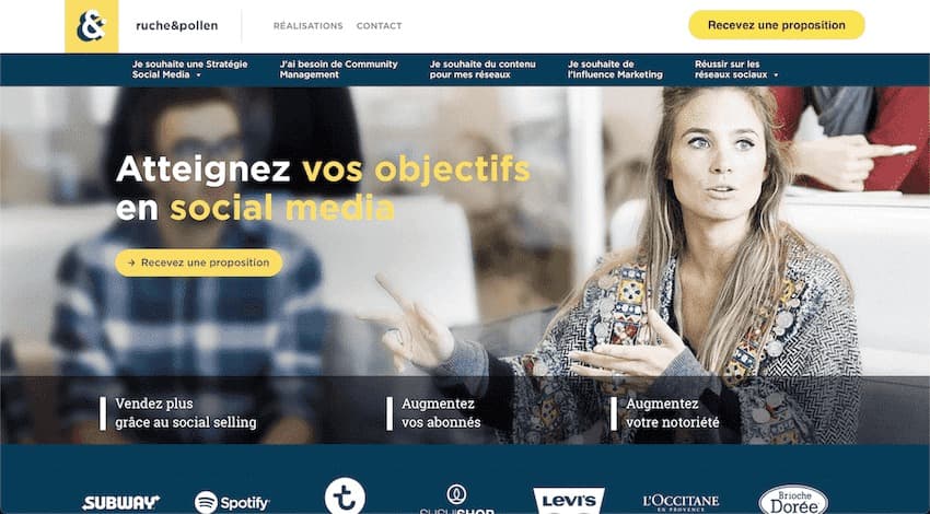agence marketing ruche et pollen