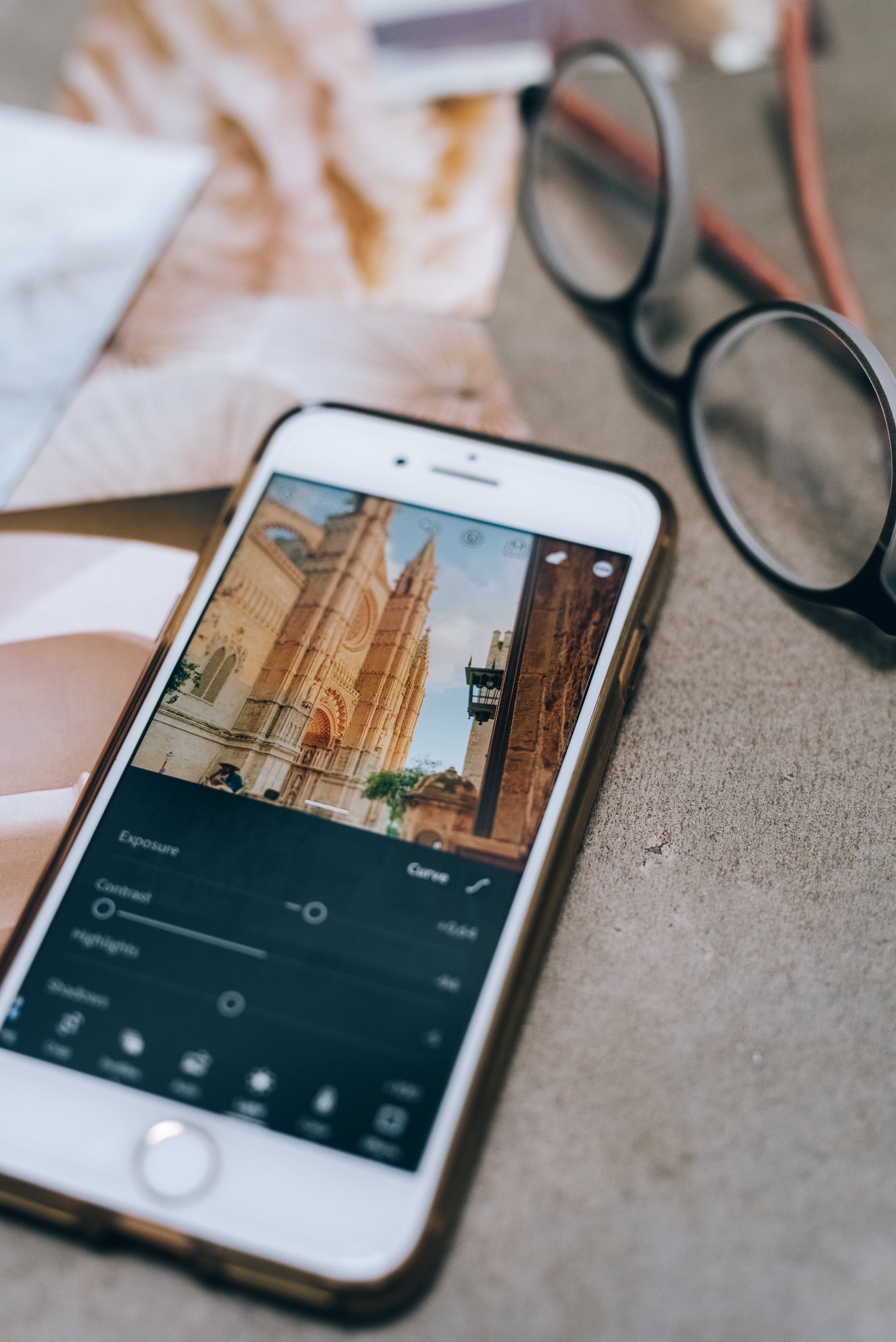 application instagram édition photo