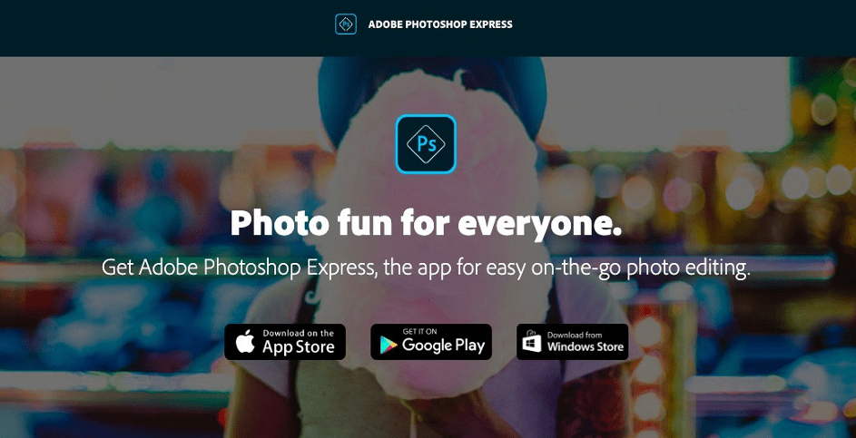 application instagram photoshop mobile
