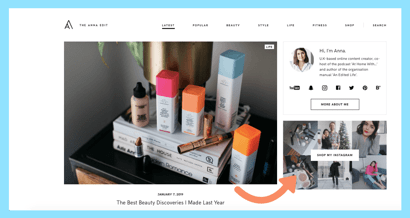 wordpress sur instagram