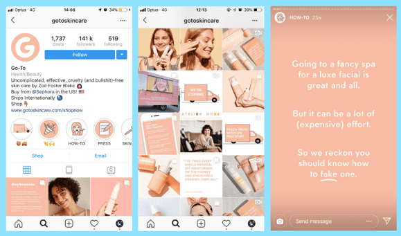 compte instagram gotoskincare