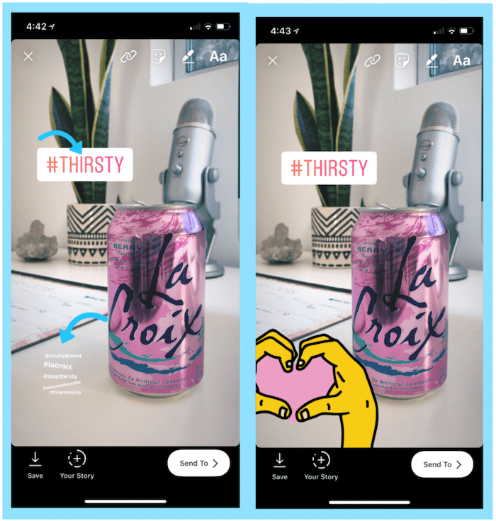 hashtag thirsty story