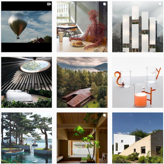 feed instagram designboom