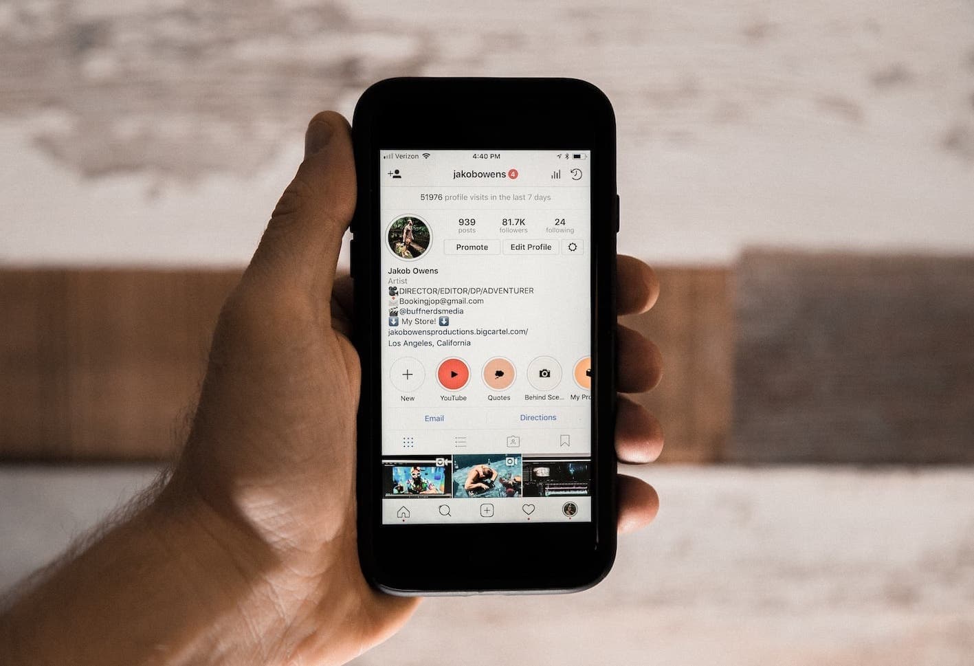 comment optimiser son profil instagram pour booster son compte instagram