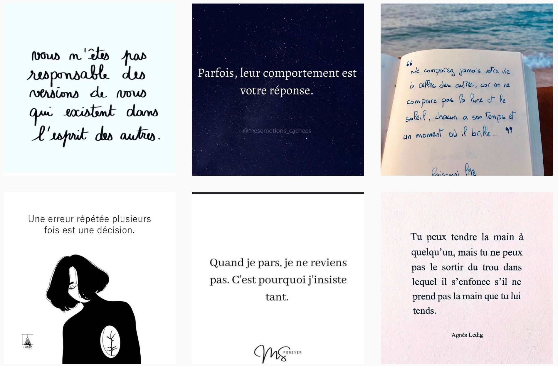 citation instagram exemples
