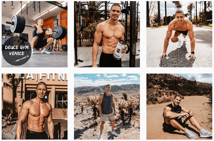 feed instagram influenceur