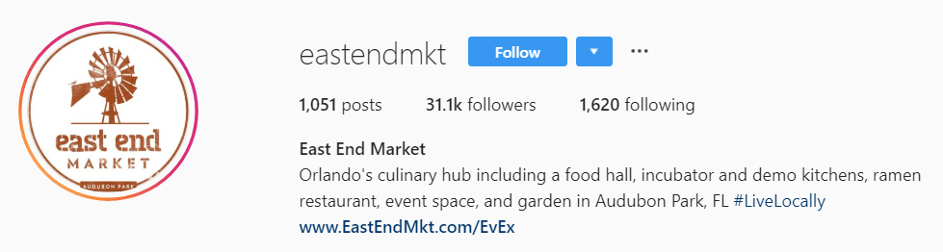 exemple profil instagram optimise