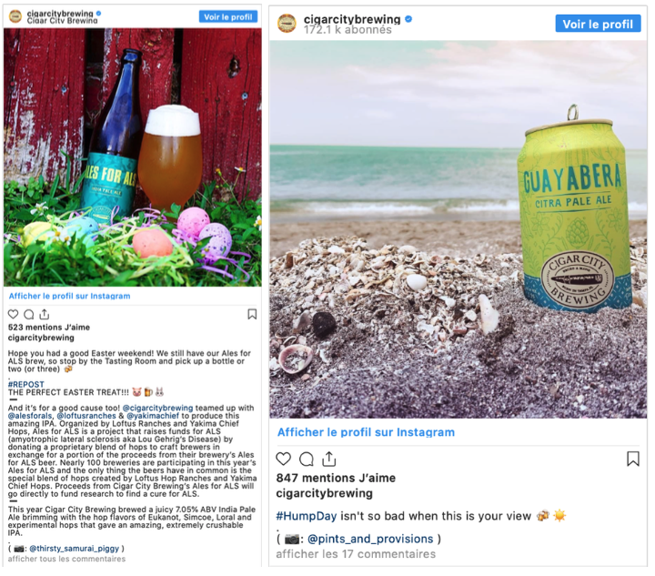instagram identifier personne lieu post