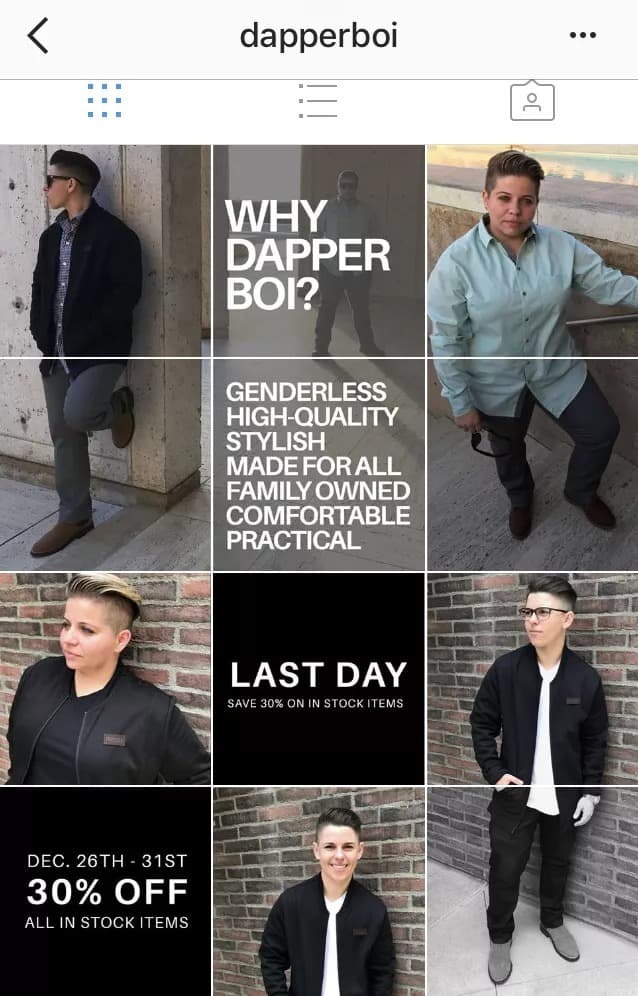 dapperboir compte insta