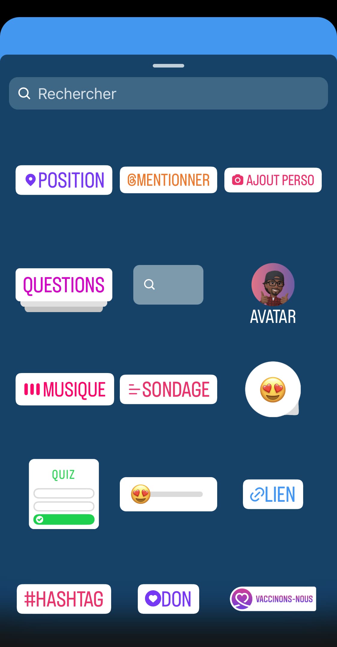 stories stickers