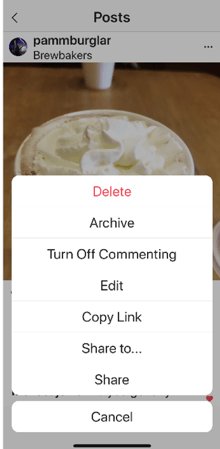 modifier image post instagram