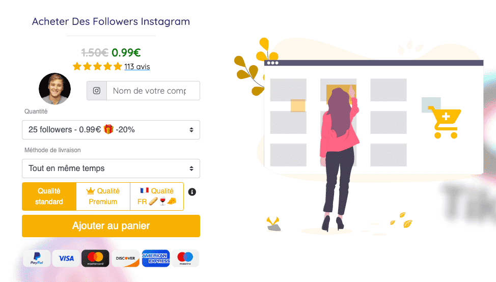 achat followers instagram