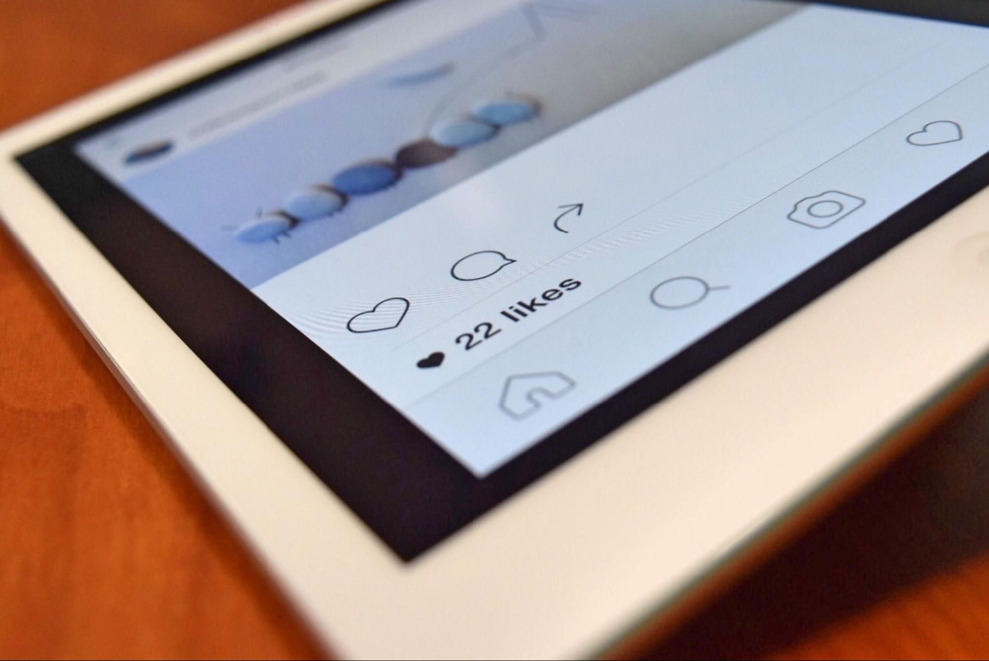évolution abonnés et likes instagram