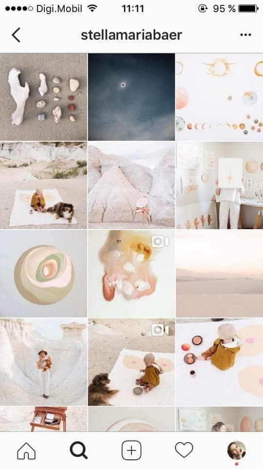 feed instagram teinte couleur