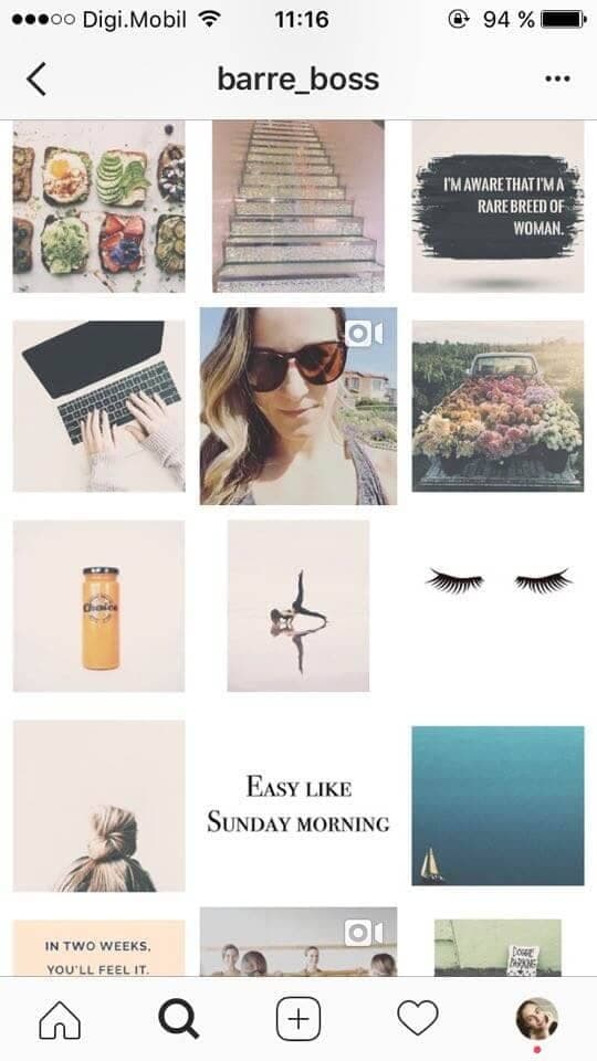 feed instagram bordures