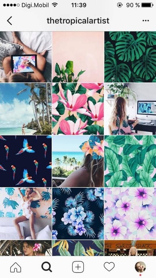feed instagram paterns