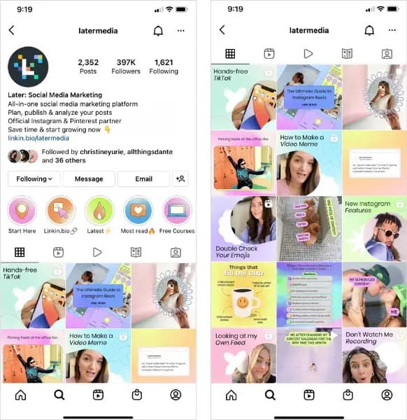 later feed instagram
