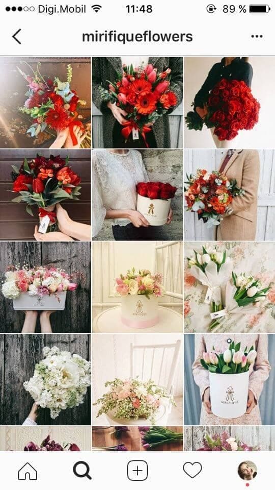 feed instagram floral