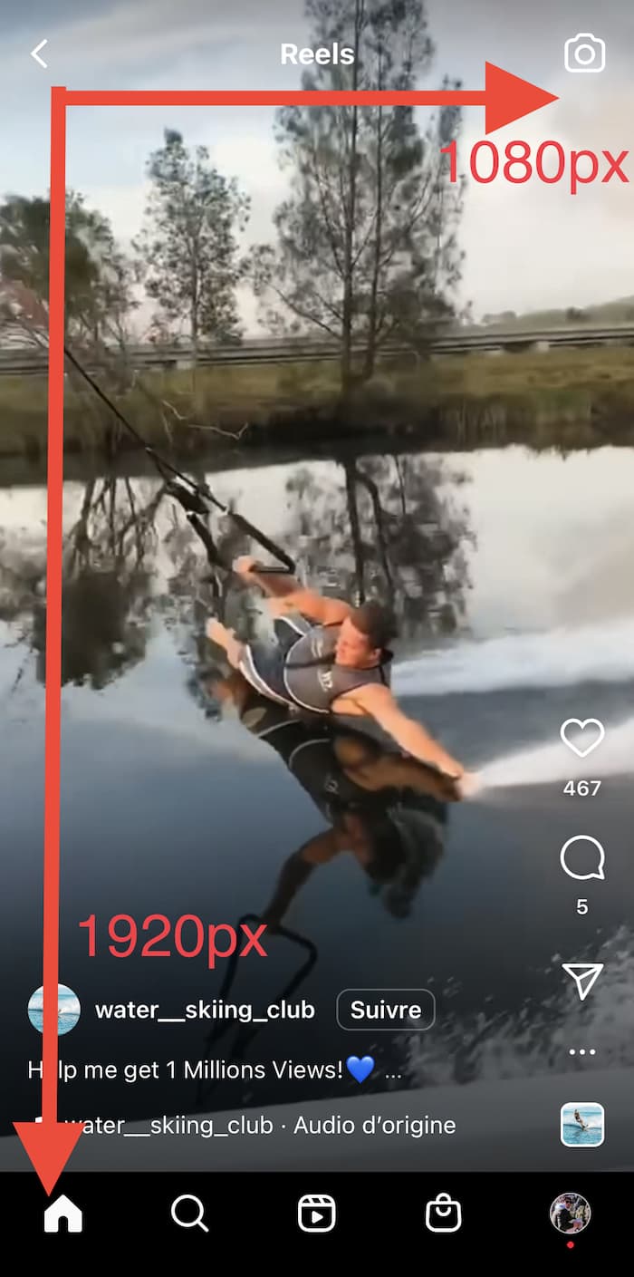 format reel instagram