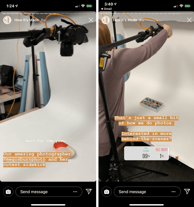 letterfolk instagram screen