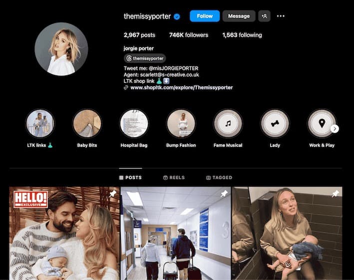 top 3 des influenceurs britannique instagram