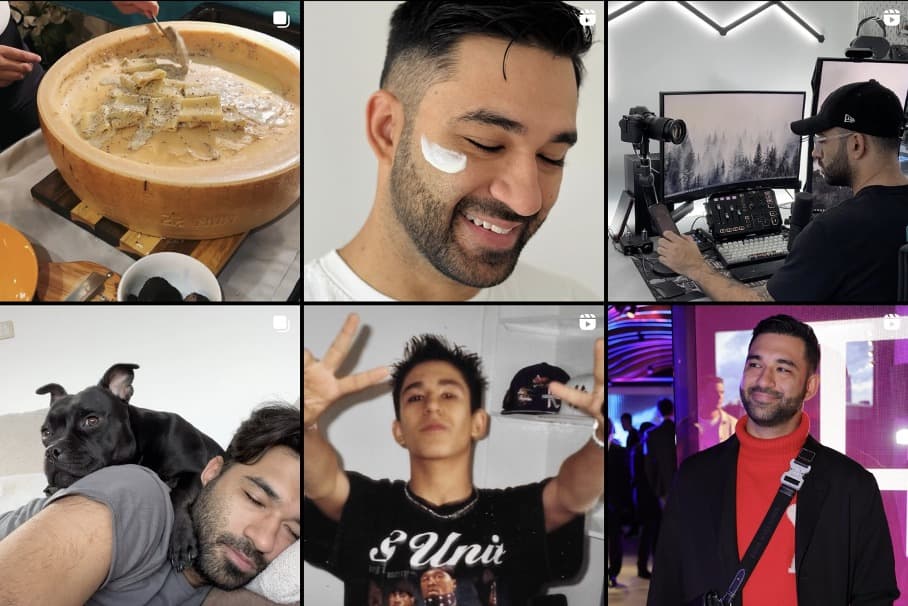 Compte instagram influeneur voyage anil B