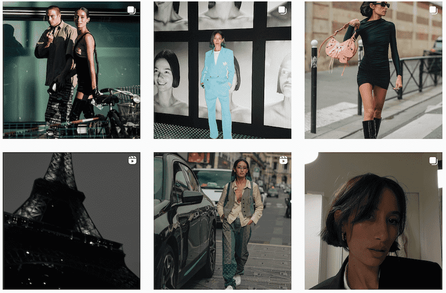 feed instagram influenceuse mode alexandra guerain