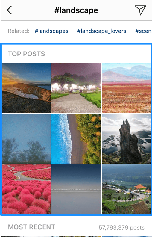 to posts instagram hashtags