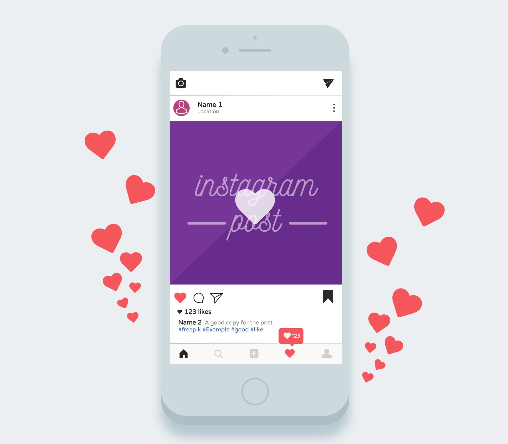 limite instagram like
