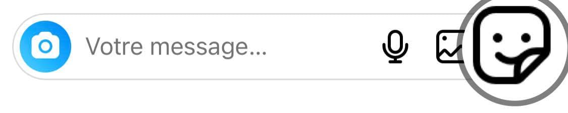 message instagram sticker gif