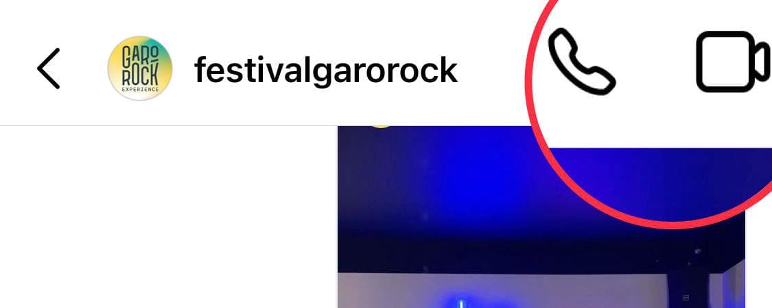 message instagram appel