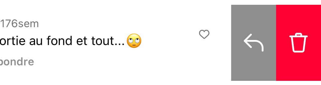comment supprimer commentaire instagram