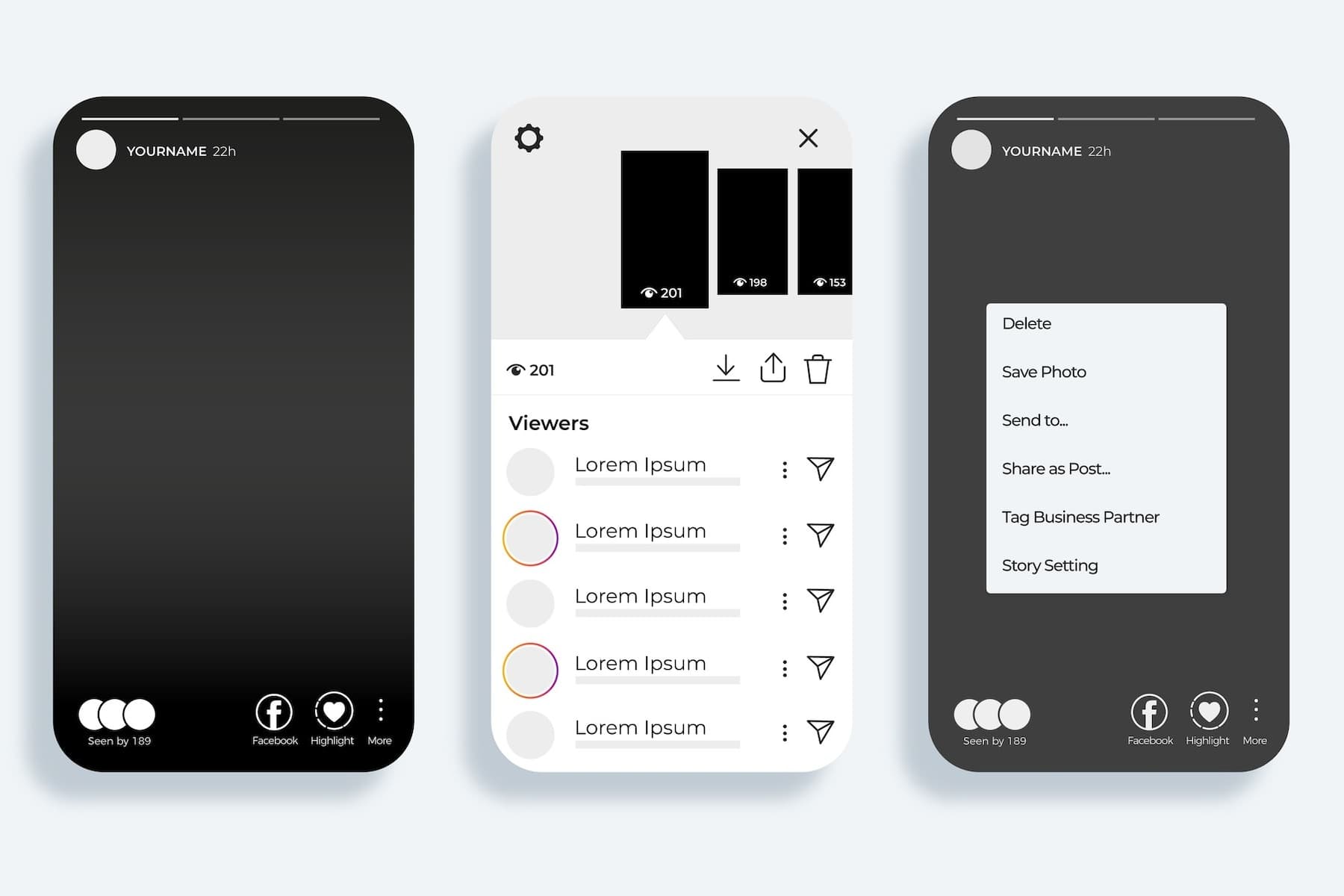modifier ou supprimer story instagram