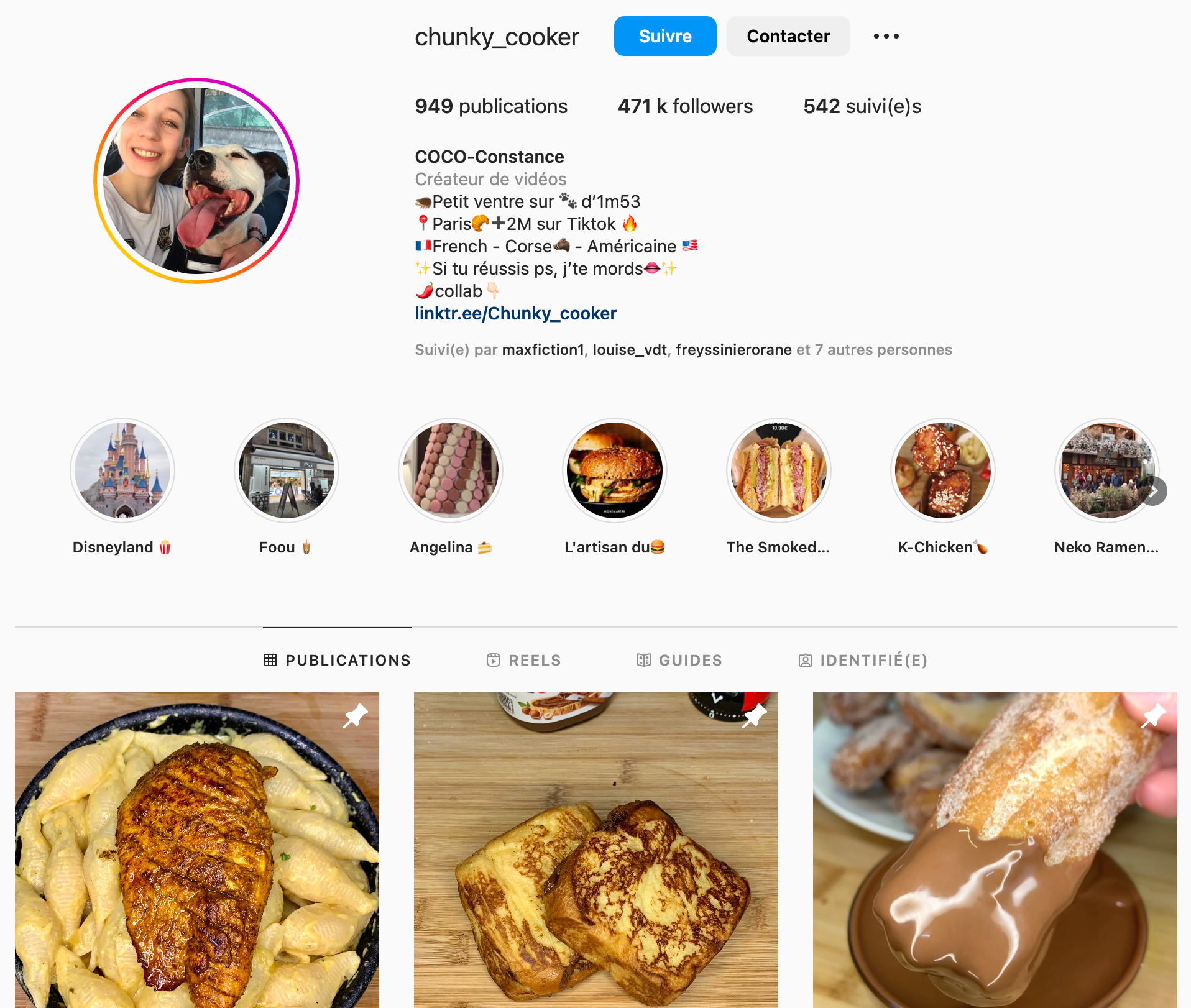 exemple de bon nom d'utilisateur instagram