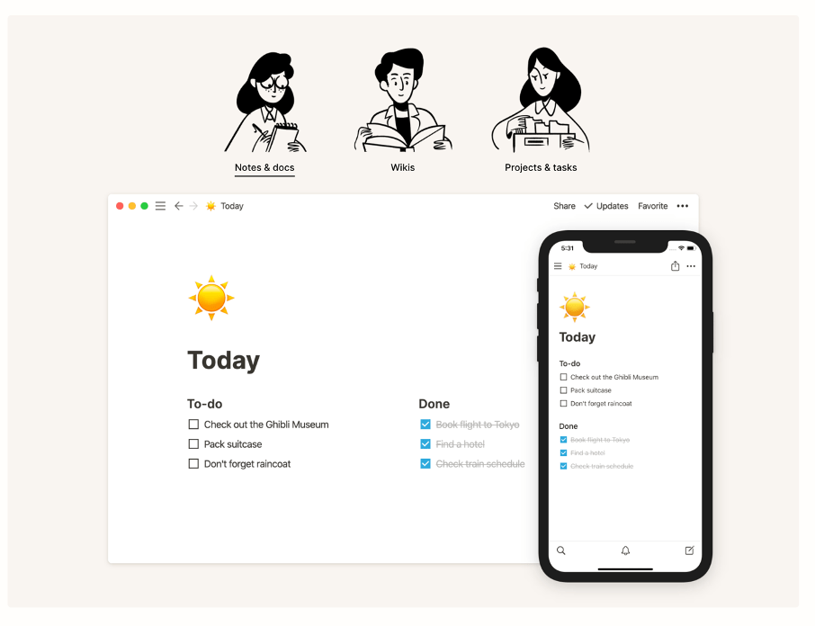 outils community manager notion