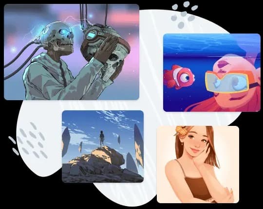 photo profil illustration
