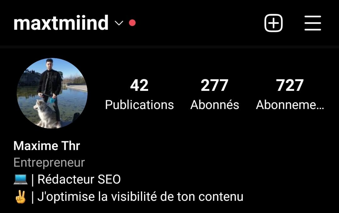 maxime thr presentation