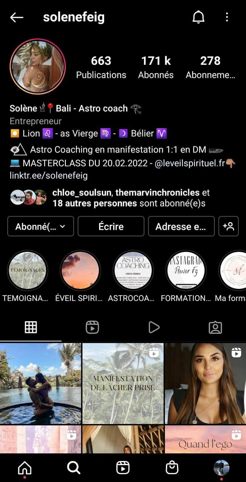 utiliser caracteres speciaux bio instagram