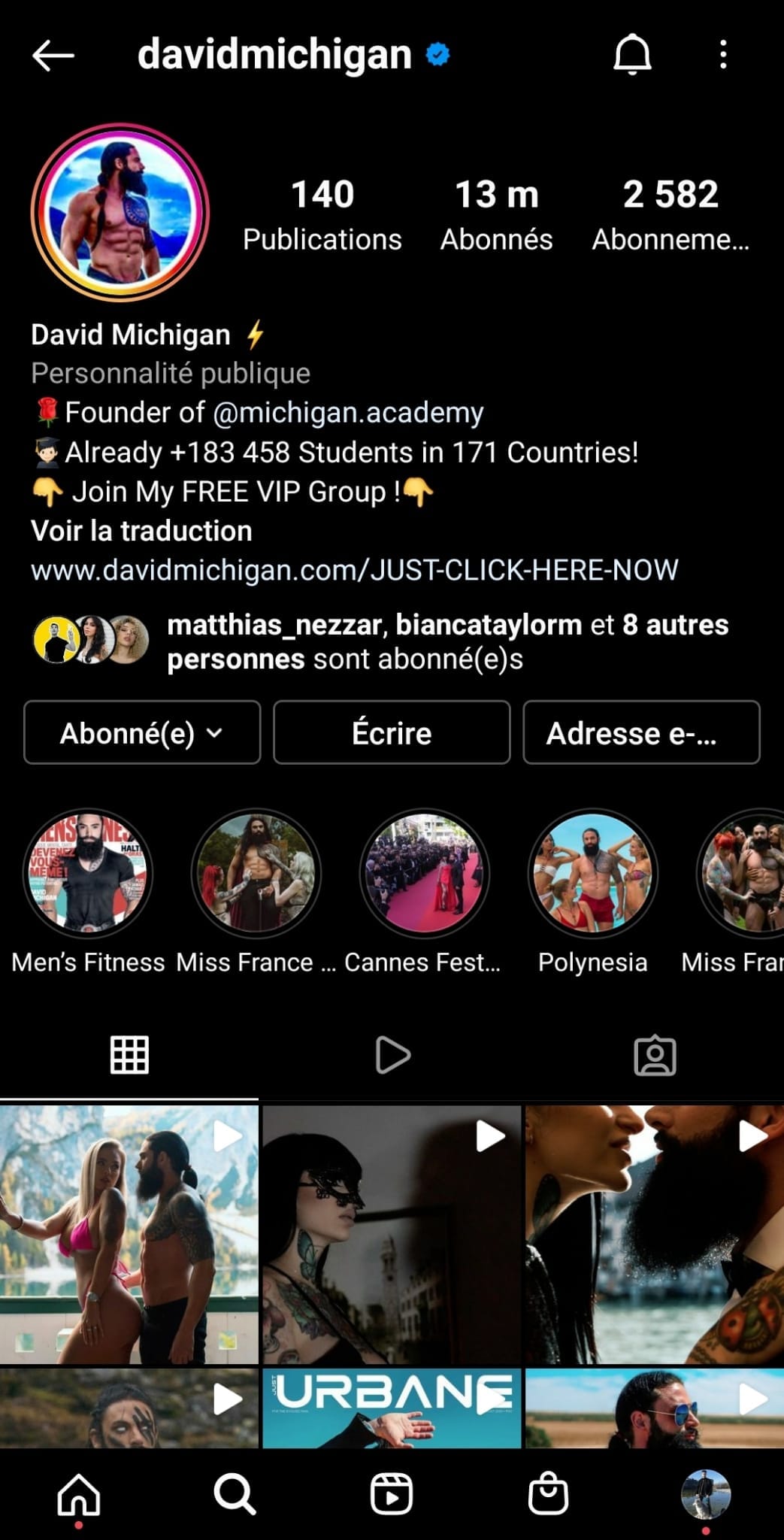 david michigan preuve sociale
