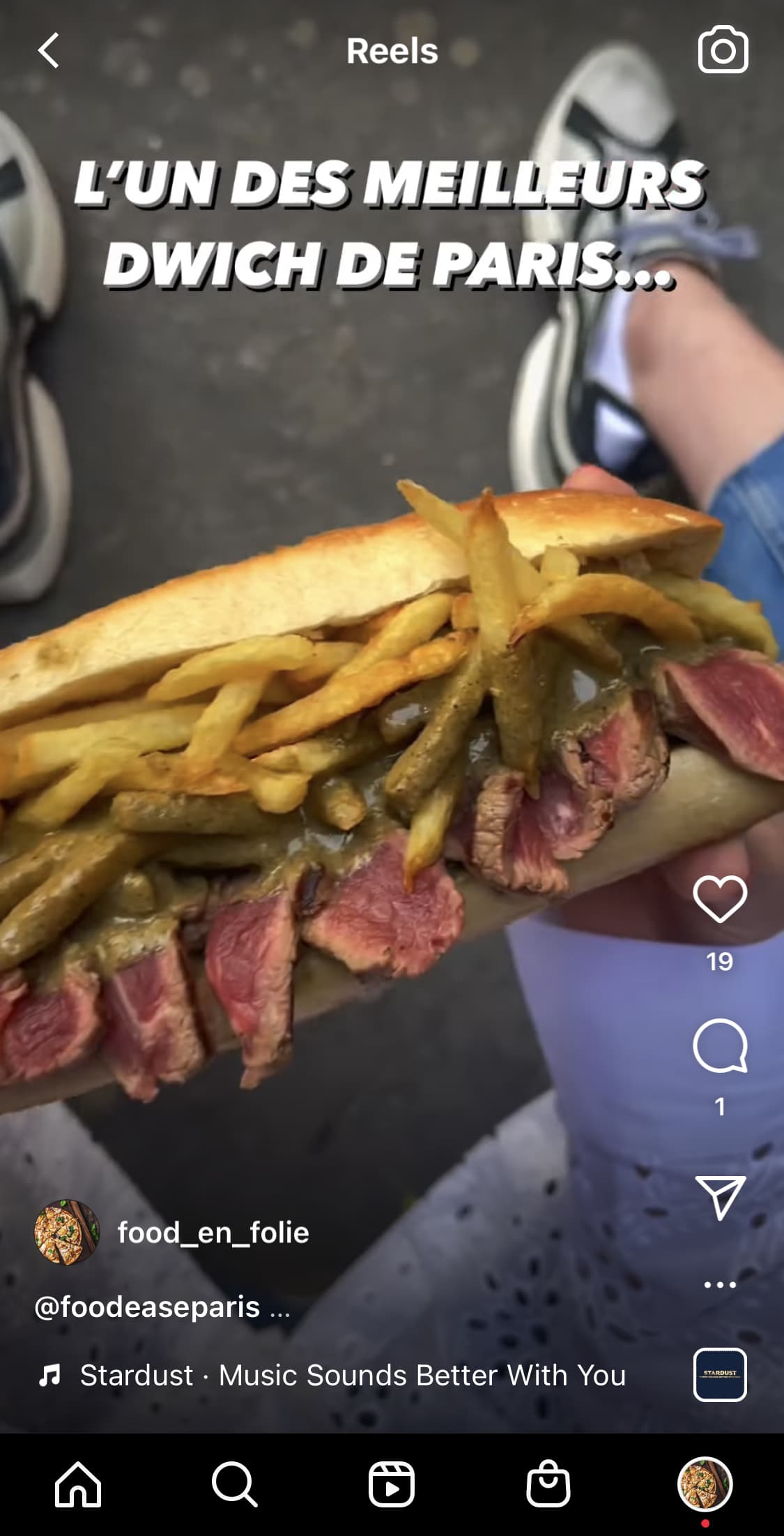 exemple reel instagram