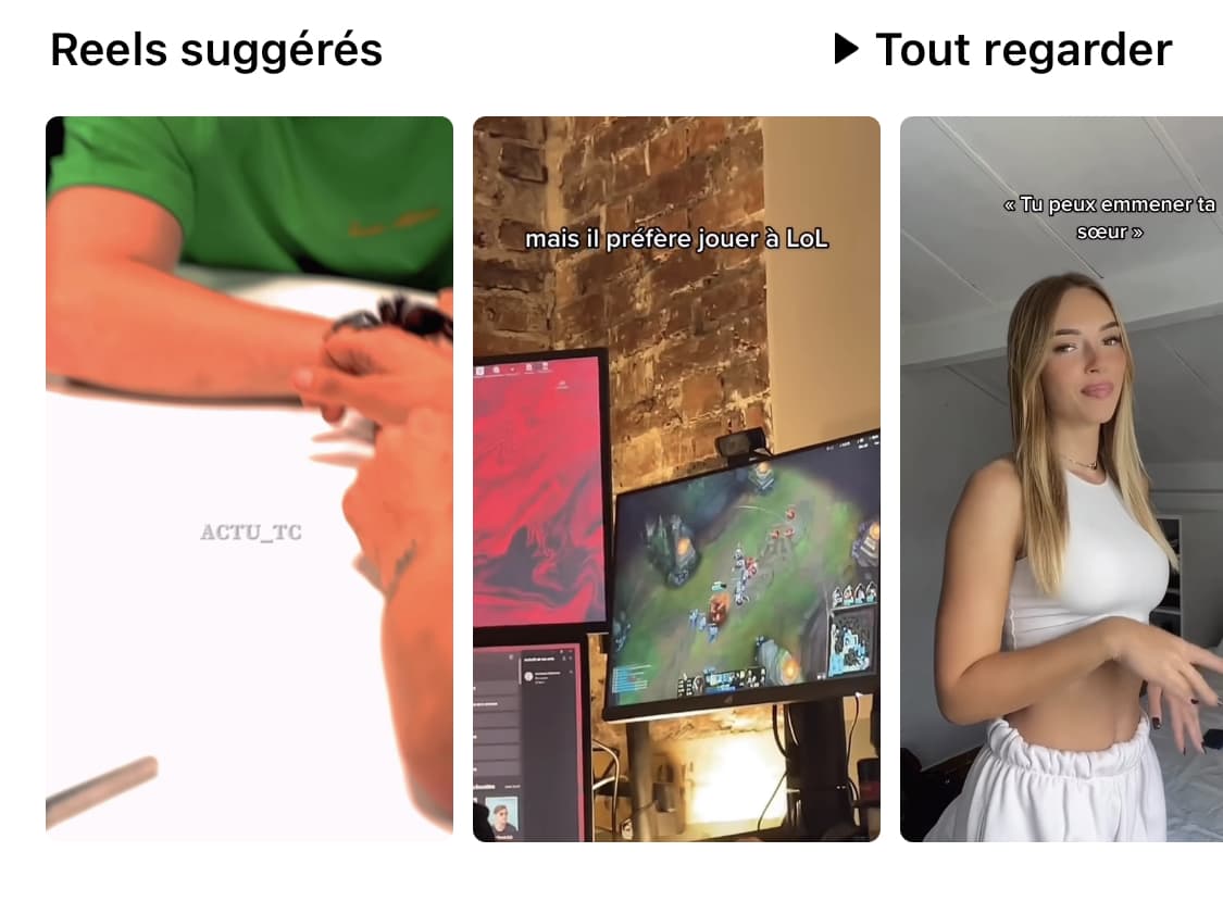 suggestion reels instagram