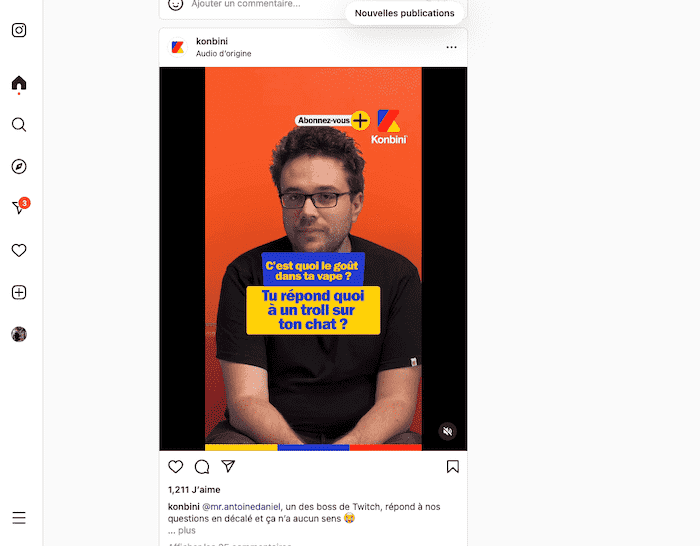 instagram web
