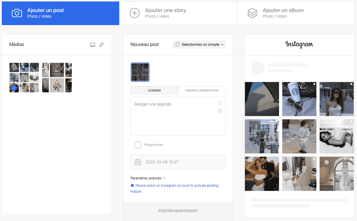 simulation feed instagram application boostfluence