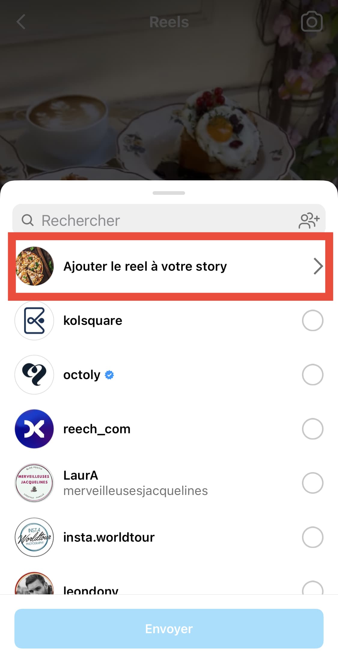 reposter story instagram