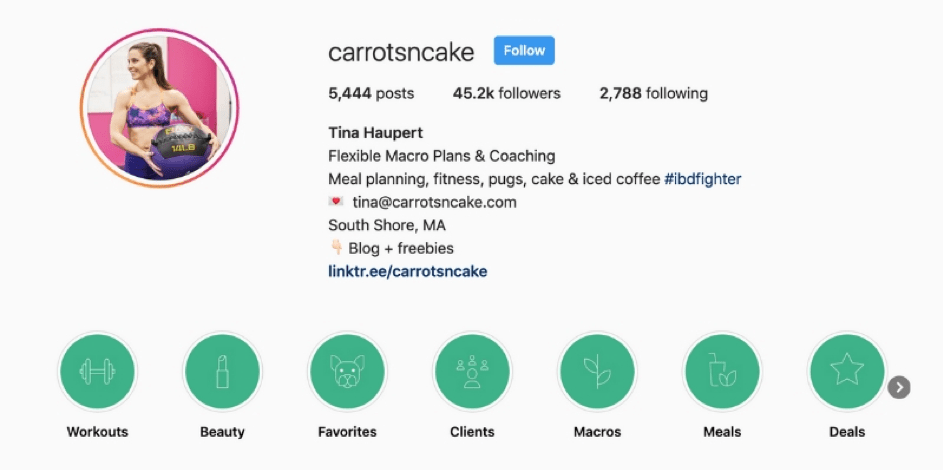 compte instagram carrotsncake