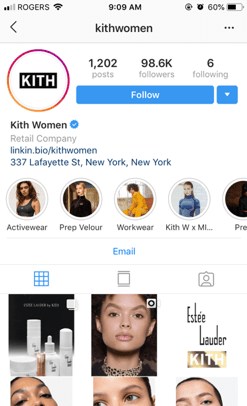 kithwomen instagram profil